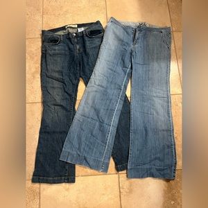 Gap jeans - two pair